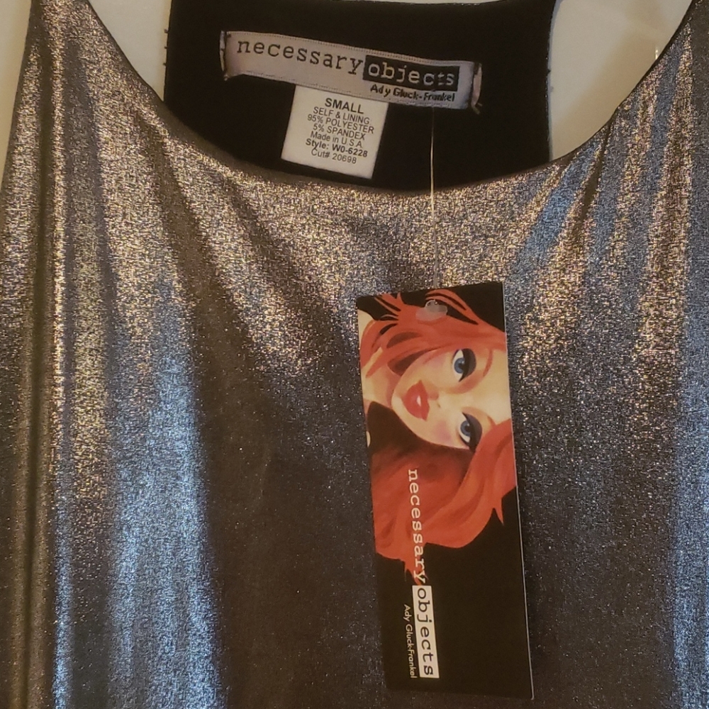 Silver Aline dress